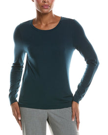 EILEEN FISHER | Womens | Round Neck Slim T-Shirt | Alpine