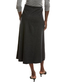 EILEEN FISHER | Womens | Wool Skirt | Gray