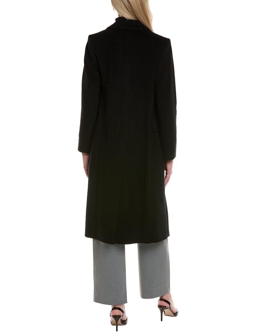 FLEURETTE | Womens | Wool-Blend Coat | Black