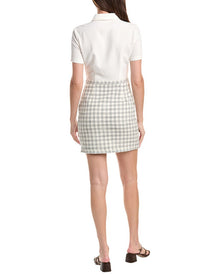 Theory | Womens | Tweed Dress | Ivory