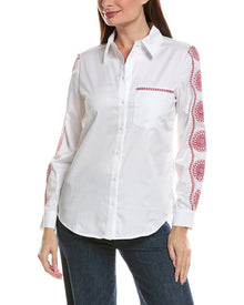 tyler boe | Womens | Melissa Embroidered Top | Multi