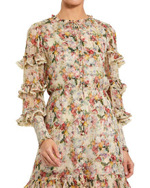 Mac Duggal | Womens | Ankle Dress | Yellow