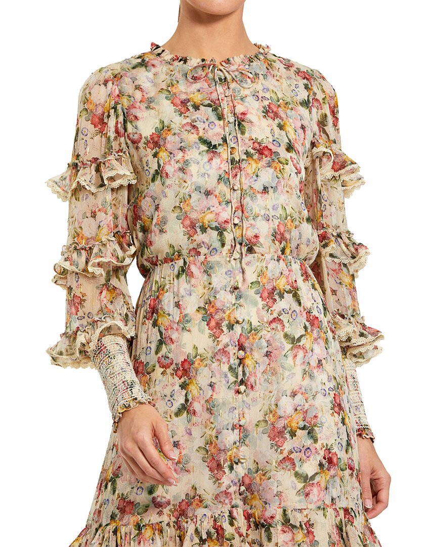 Mac Duggal | Womens | Ankle Dress | Yellow