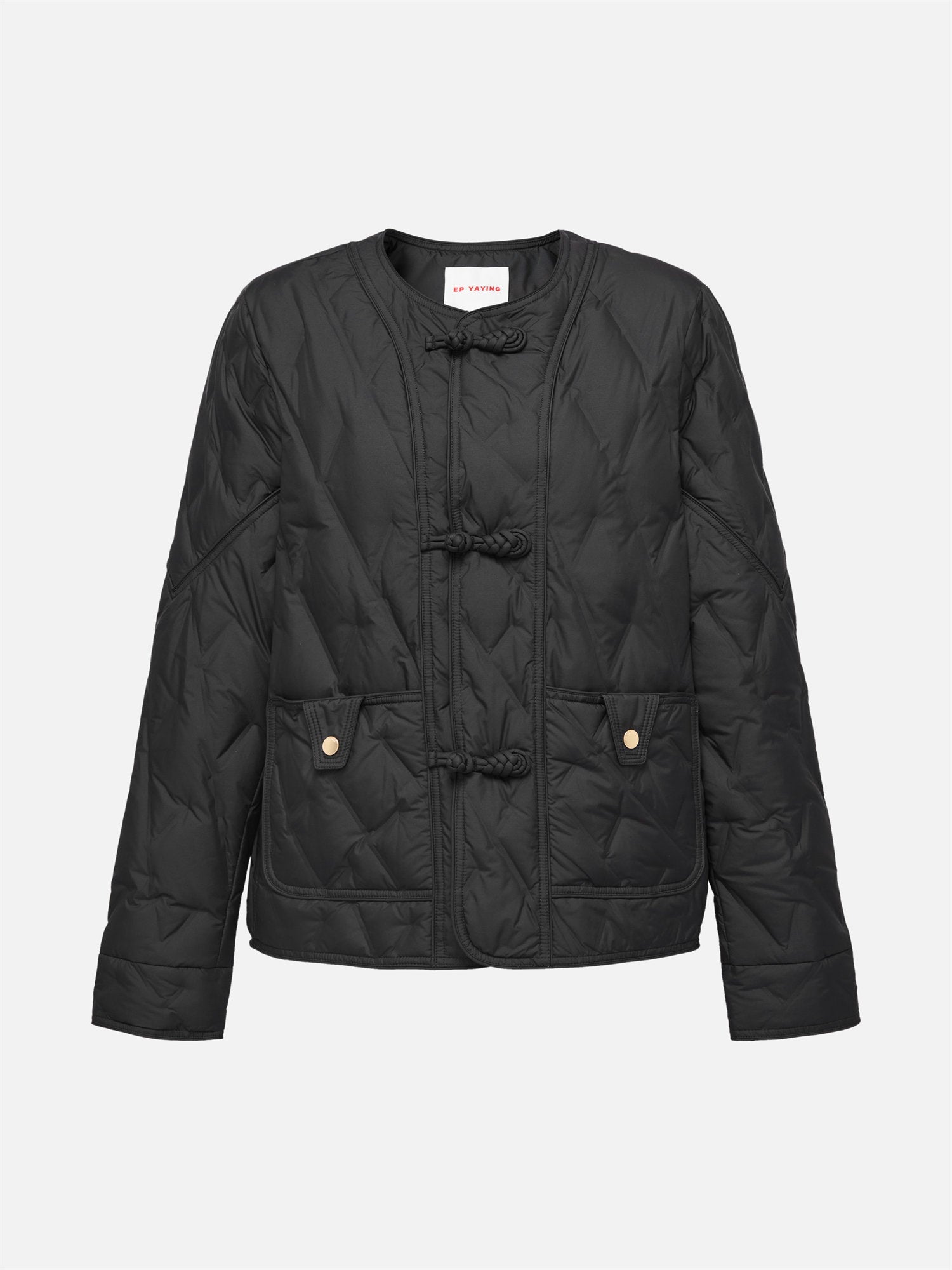 Lightweight Short Down Jacket | Black