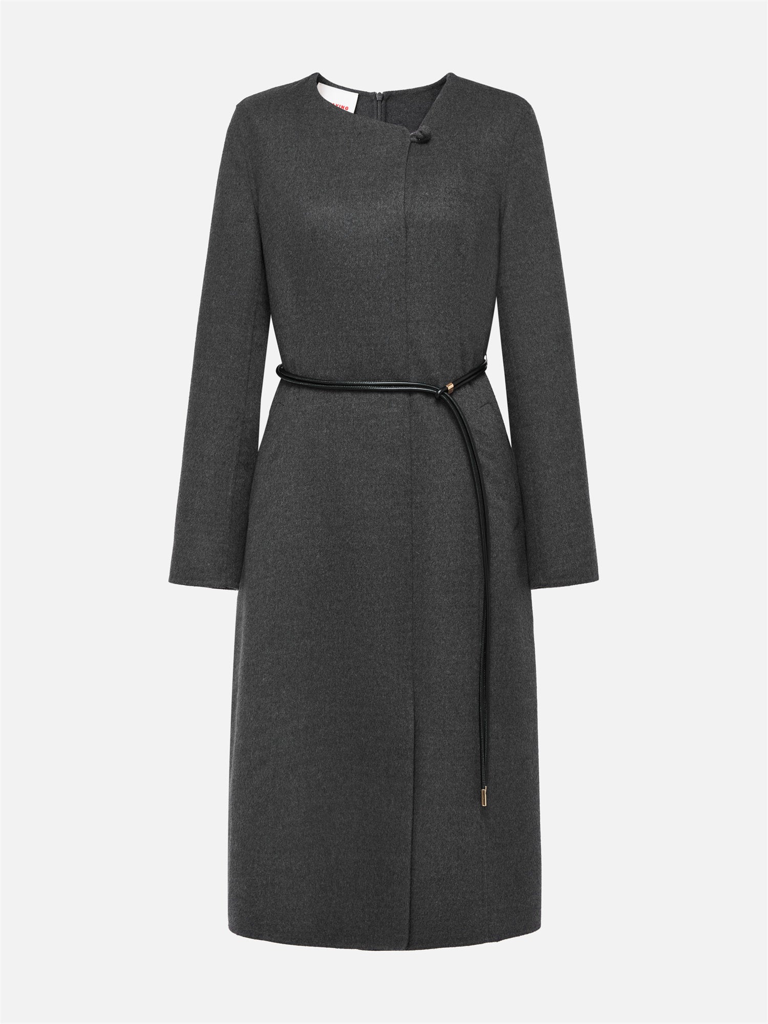 Double-Sided Wool Coat | Grey