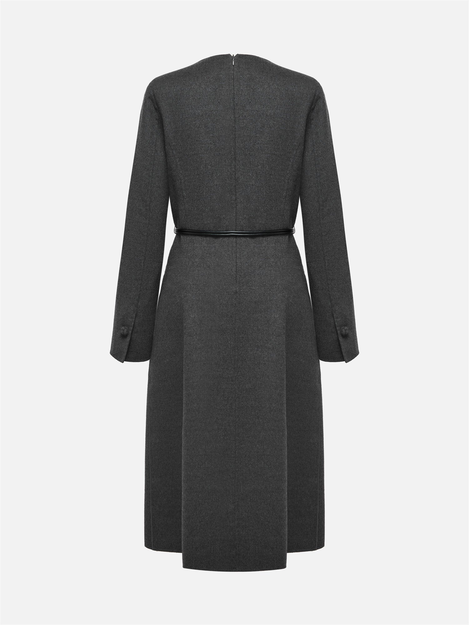 Double-Sided Wool Coat | Grey