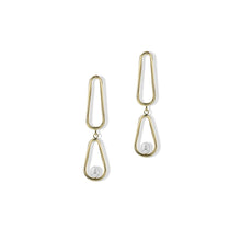 The Costa Pearl Earring | 18K Yellow Gold-Plated