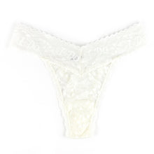 I Do Shimmer Original Rise Thong | Light Ivory