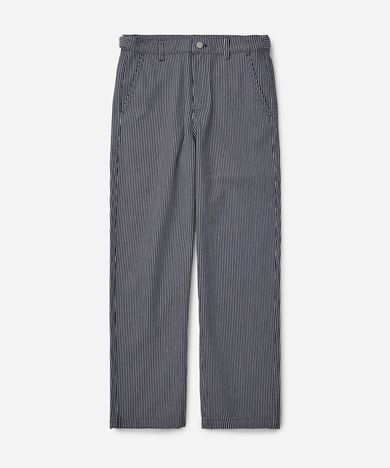 Ocean | Mulberry Cotton Stripe Twill Pant