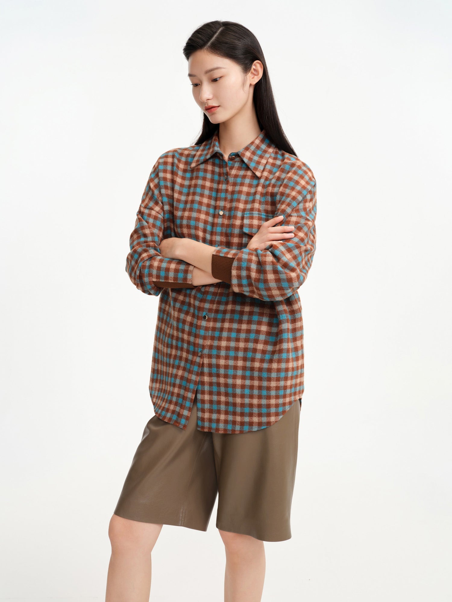 Checked Shirt | Blue