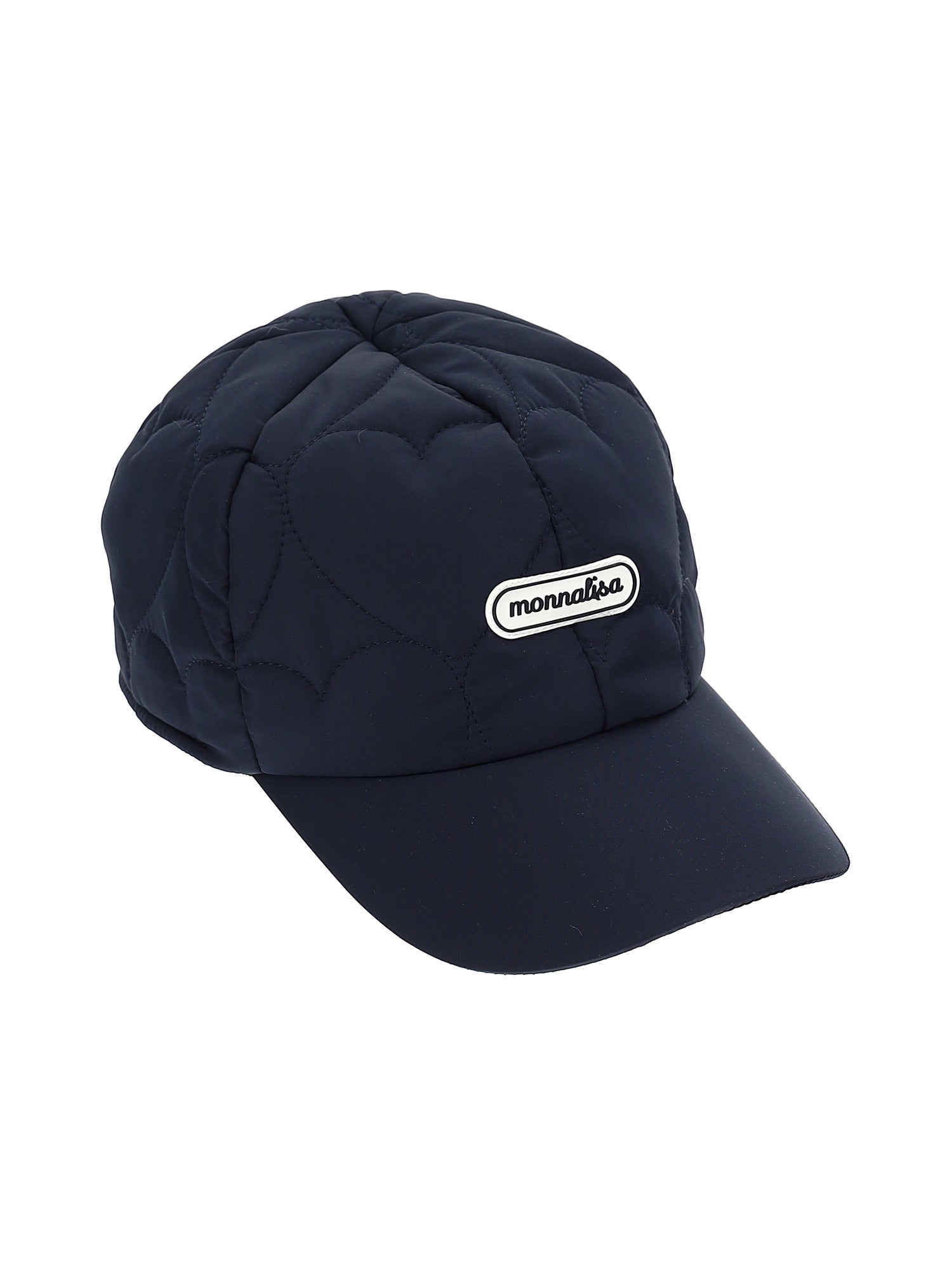 Girls | Hearts Technical Fabric Cap | Dark Blue