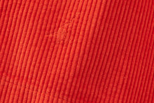 Girls | Organic Cotton Corduroy Dress | Dark Coral