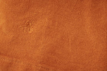 Girls | Organic Cotton Velvet Dress | Raw Sienna