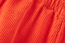 Unisex | Organic Cotton Corduroy Trousers | Dark Coral