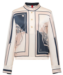 Heavyweight Silk Shirt | Beige