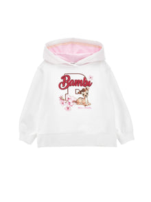 Girls | Bambi Hoodie | White