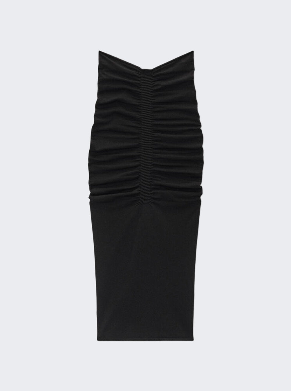 Women | alexanderwang | Ruched Midi Skirt Black