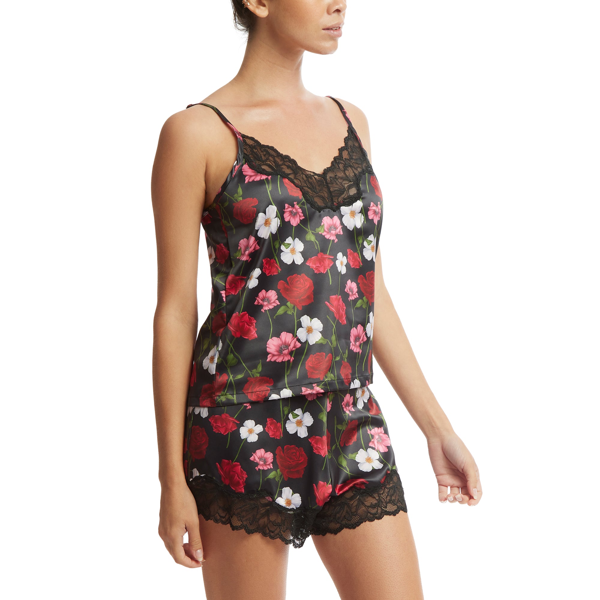 Luxe Satin Camisole | Am I Dreaming (Floral Print)