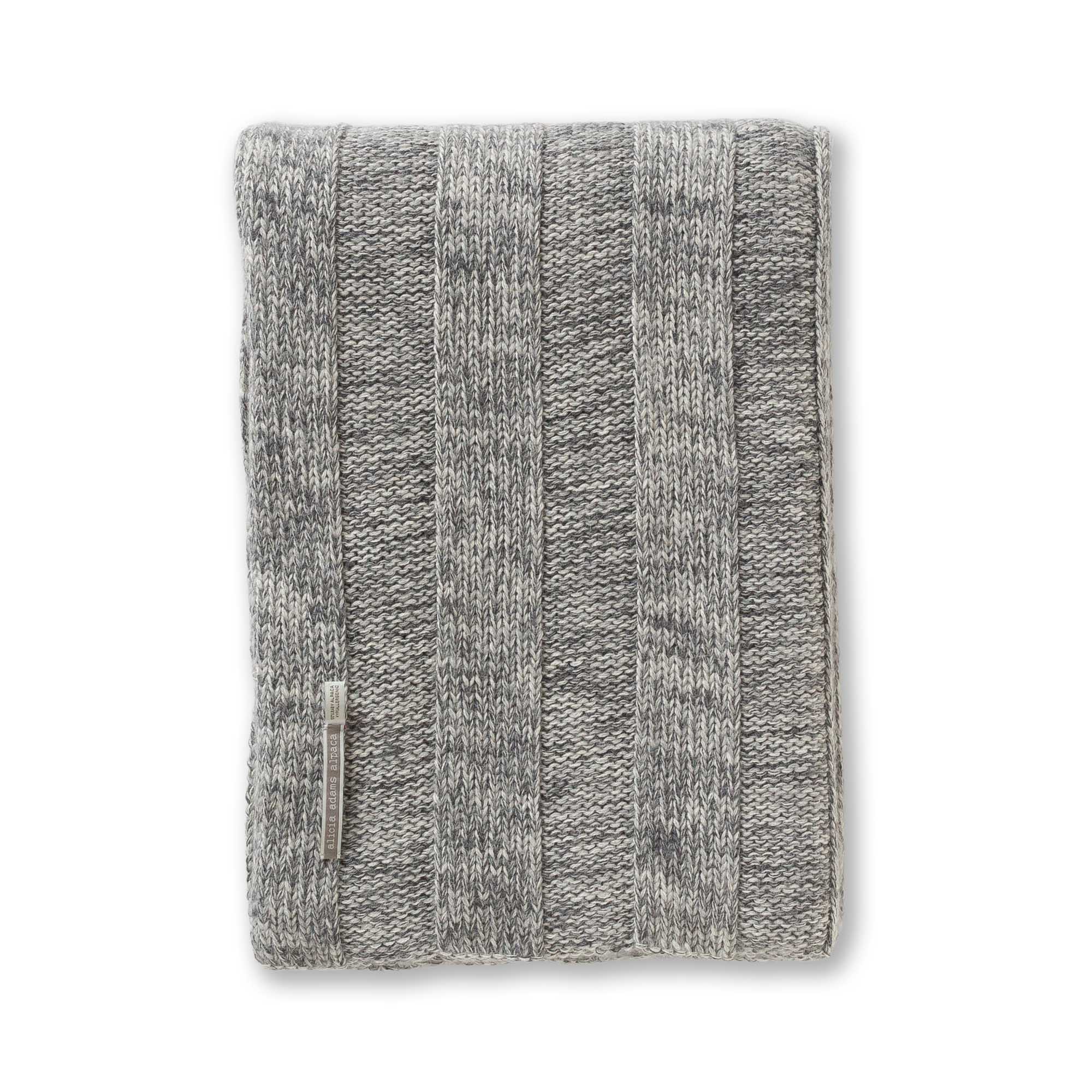 Gramercy Throw | Dark Grey
