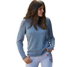 Women | Crew Neck Sweater for Women | Chambray