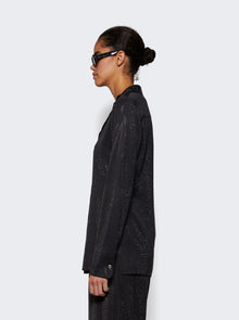alexanderwang | Crystal Hotfix Slim Shirt Washed Charcoal