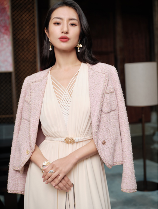 Parisian-Style Coat | Pink