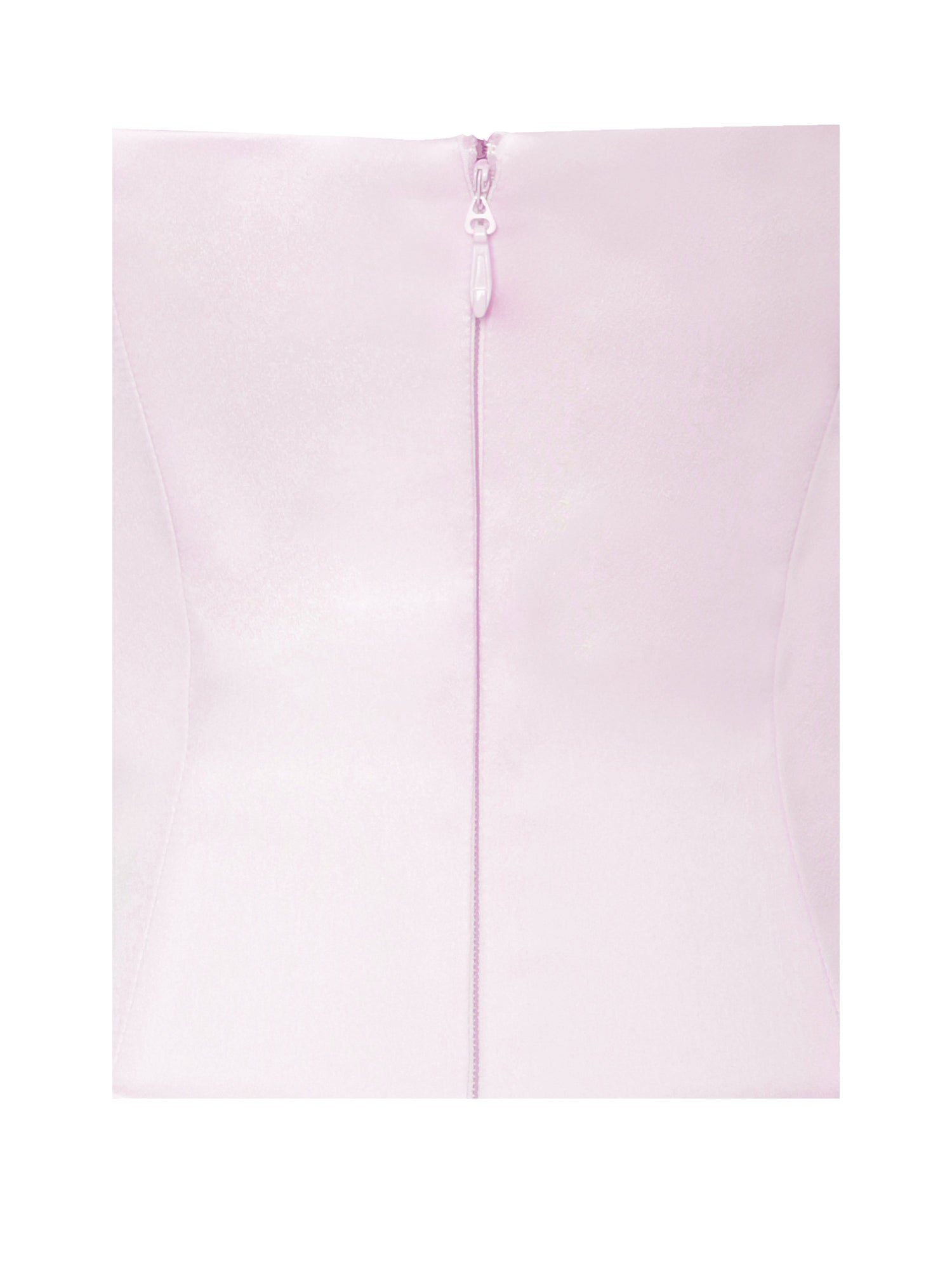 Aubrey Satin Bubble Hem Mini Dress | Pink