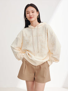 Hooded Sweatshirt | Yellow