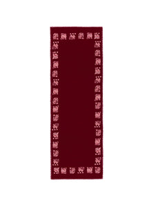 Sifang Ju Rui Jacquard Scarf | Maroon