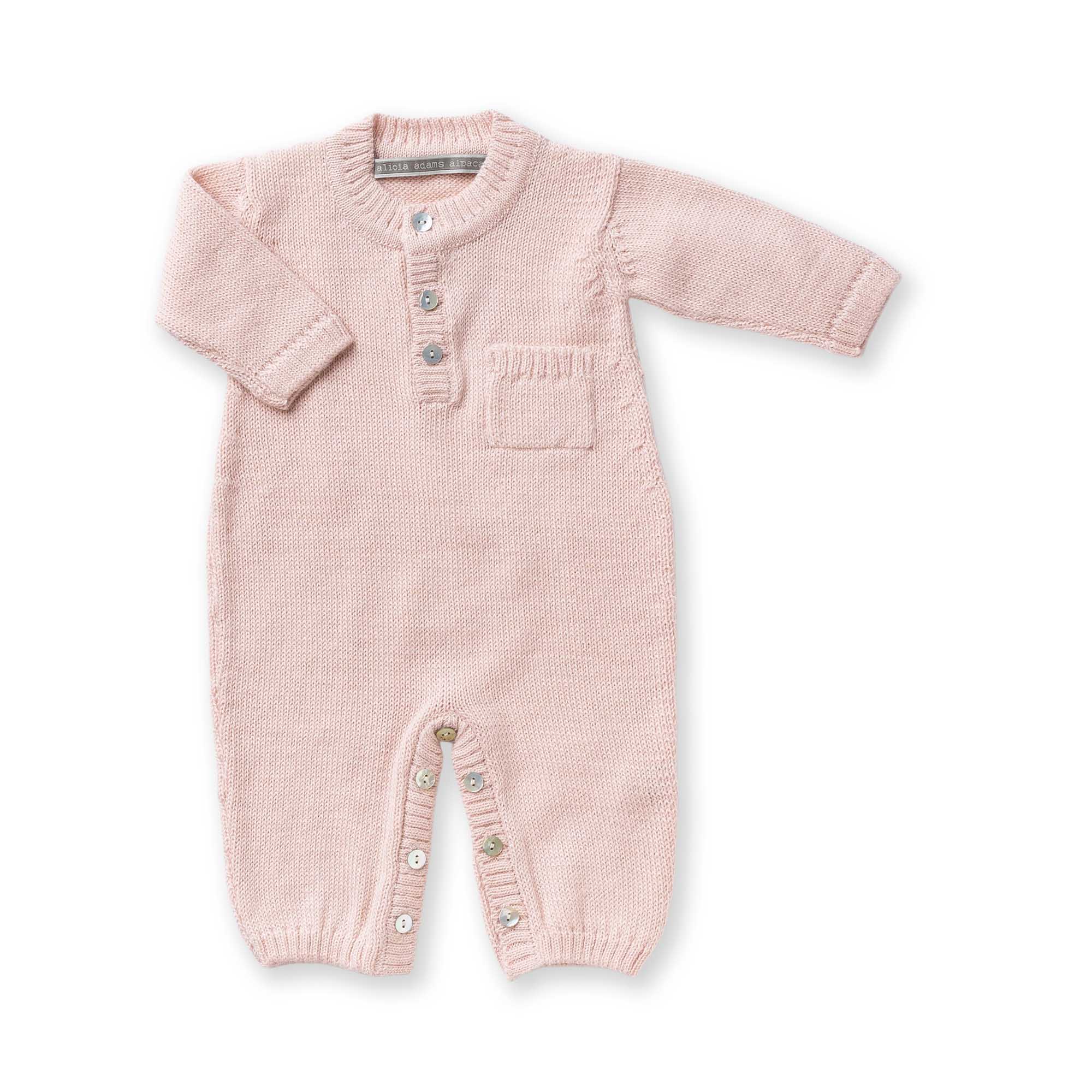 Kids | Alegra Onesie | Pink Powder