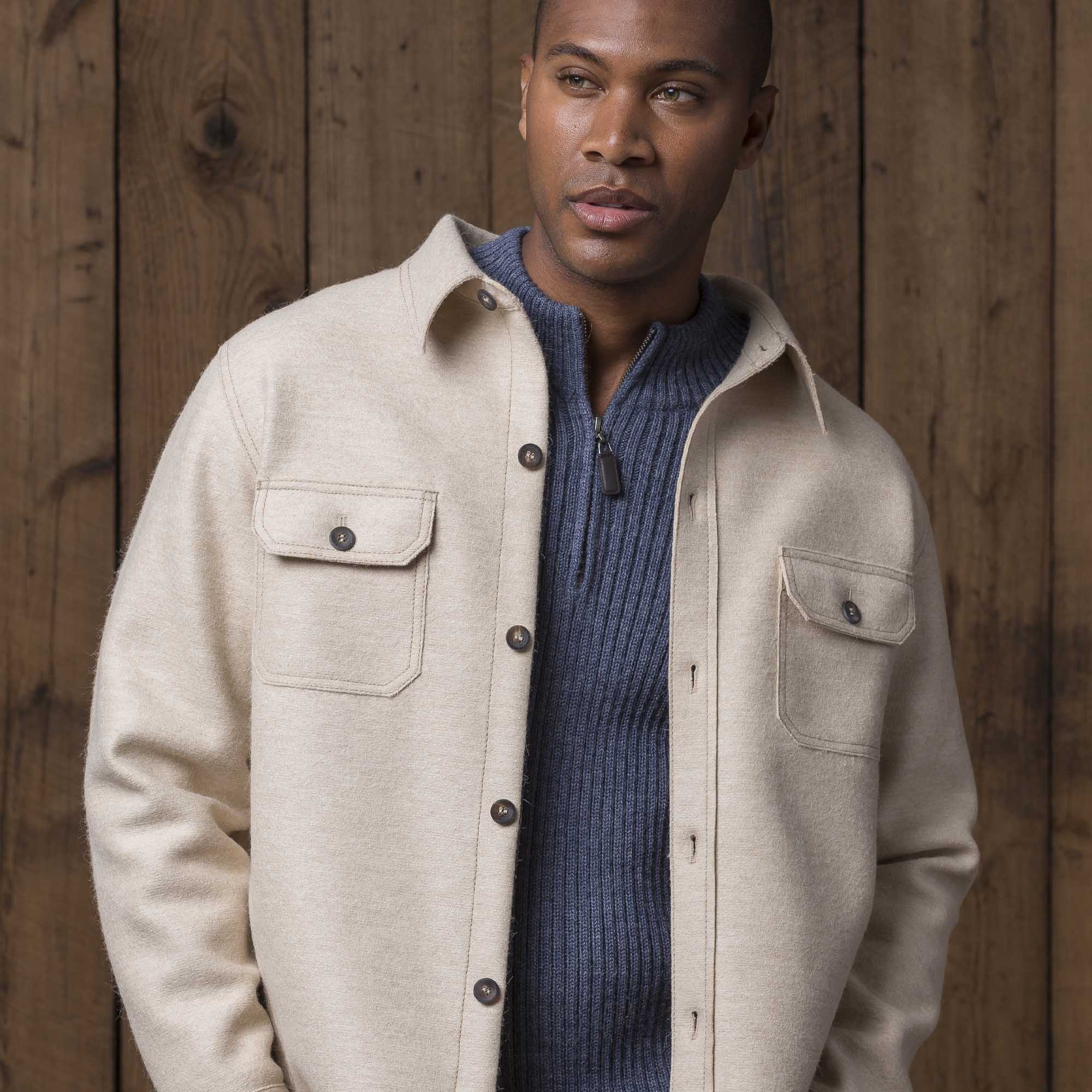 Men | Osborne Jacket | Ecru