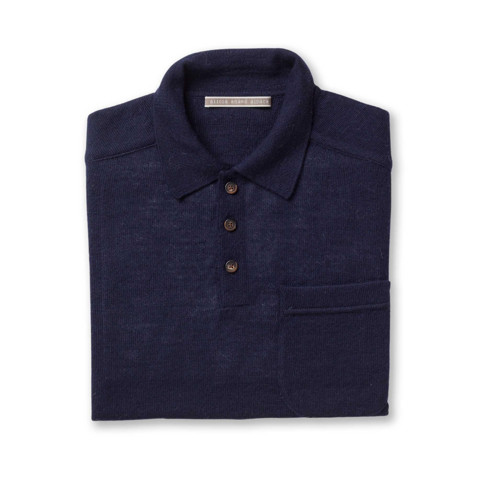 Men | Knit Polo | Navy