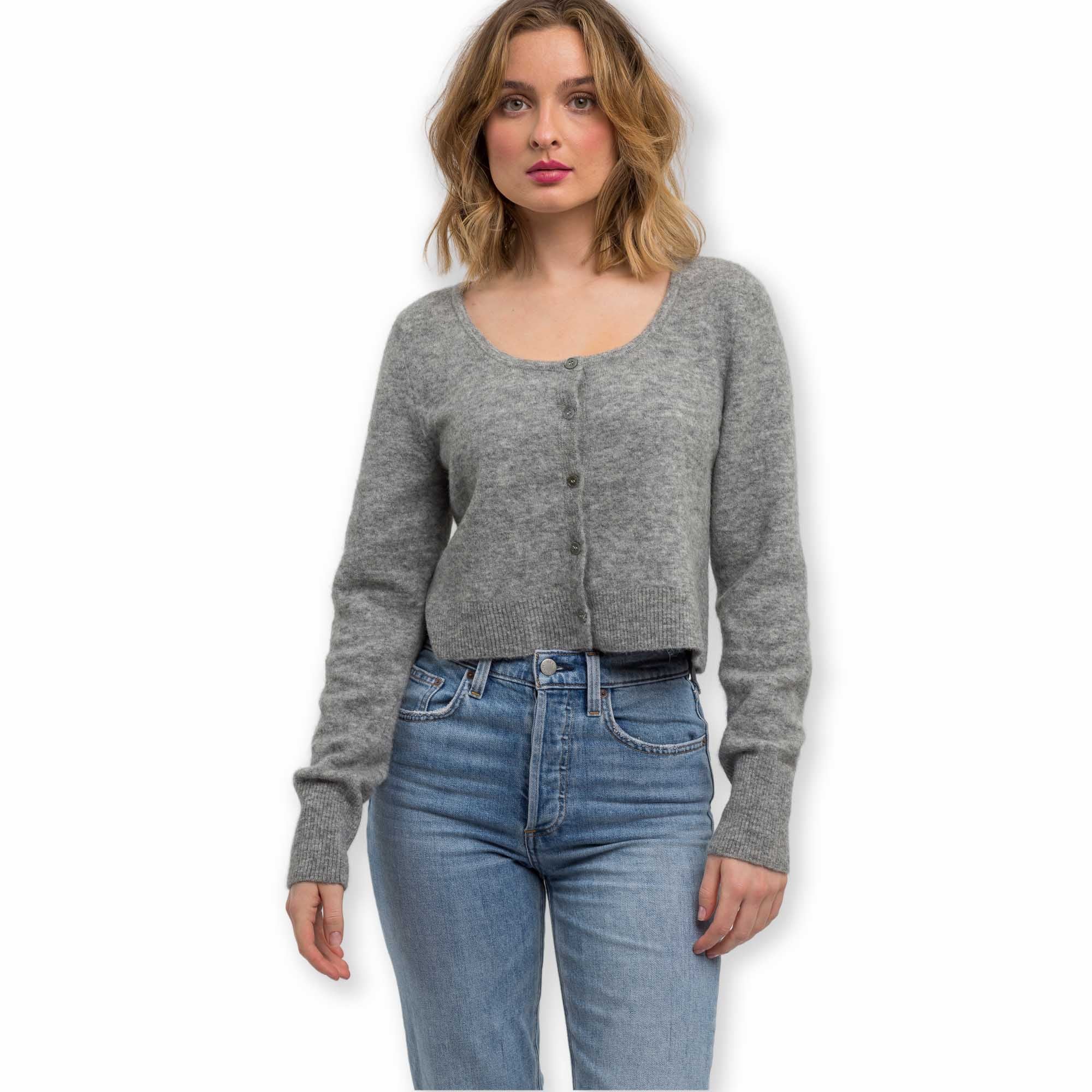 Women | Blaine Cardigan | Light Grey