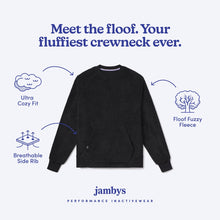 Sherpa Fleece Lounge Crew | Black