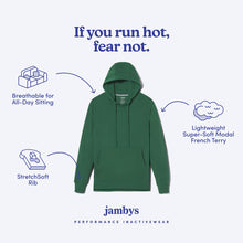 Lightweight Modal French Terry Hoodie | Hunter Green