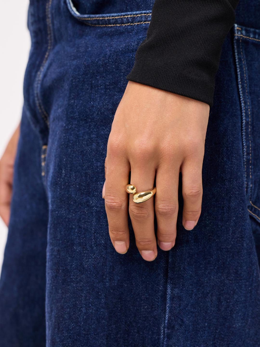 14K Gold Plated Statement Rings For Women Ana Luisa Hudson