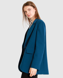 Women | Unchained Heart Blazer | Dark Teal