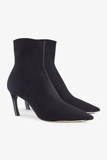 Packshot image of the Lana Boot--3D Knit in Black | Grid | Still