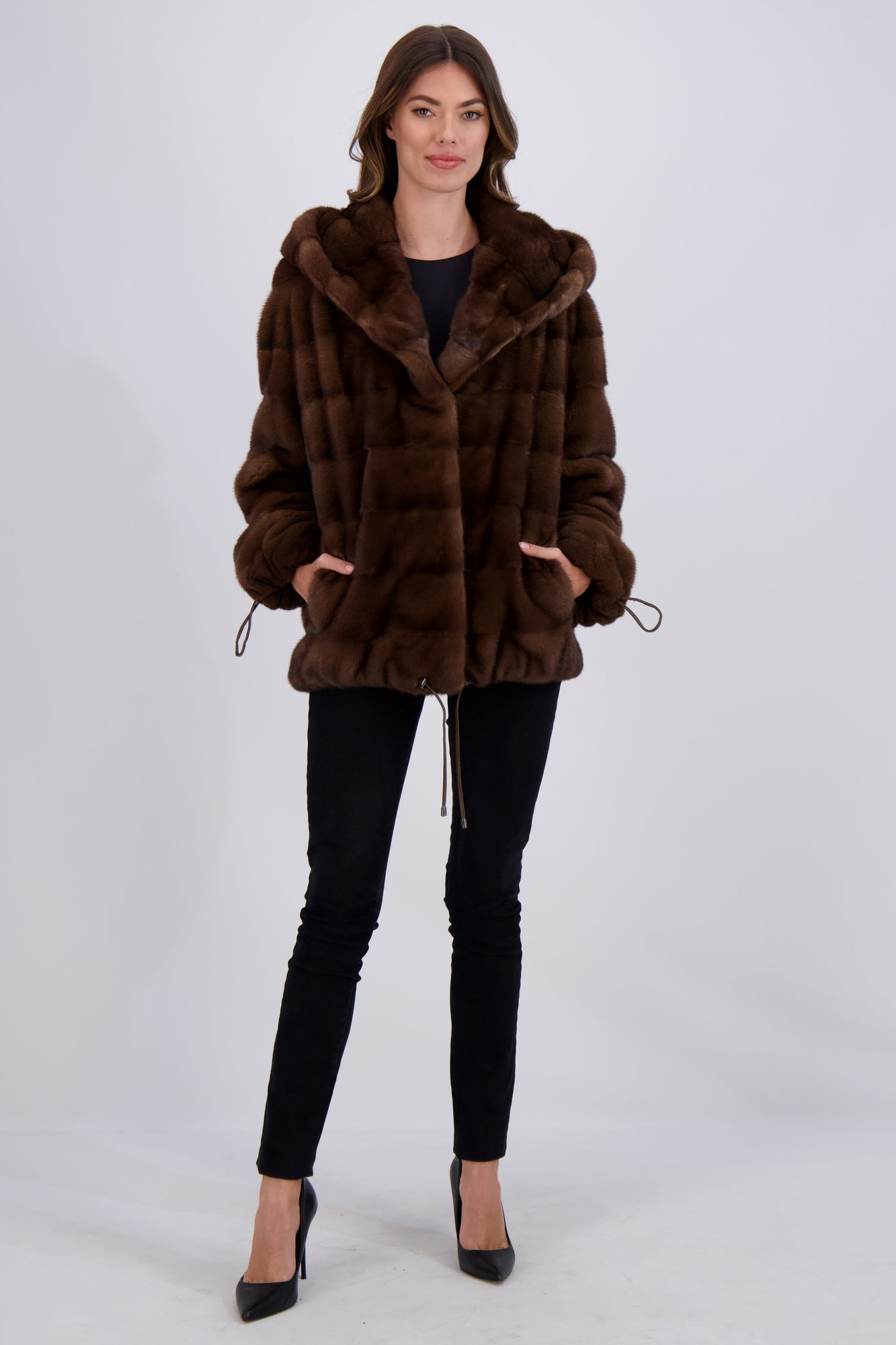 Mink Parka | Women | Kastanie (V2)