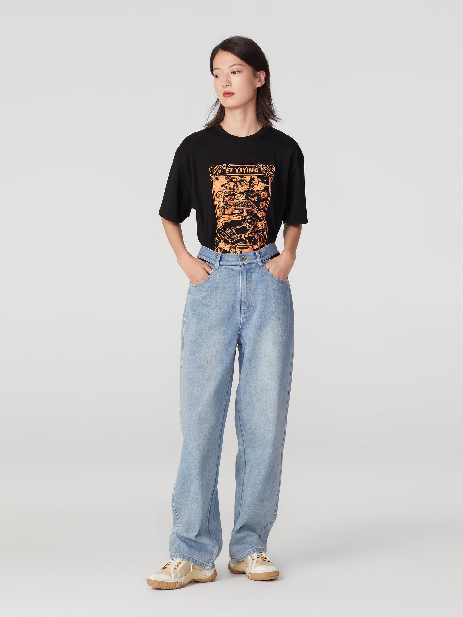 Crew-Neck T-Shirt | Black