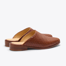 Womens | Ama Woven Mule Woven | Brandy