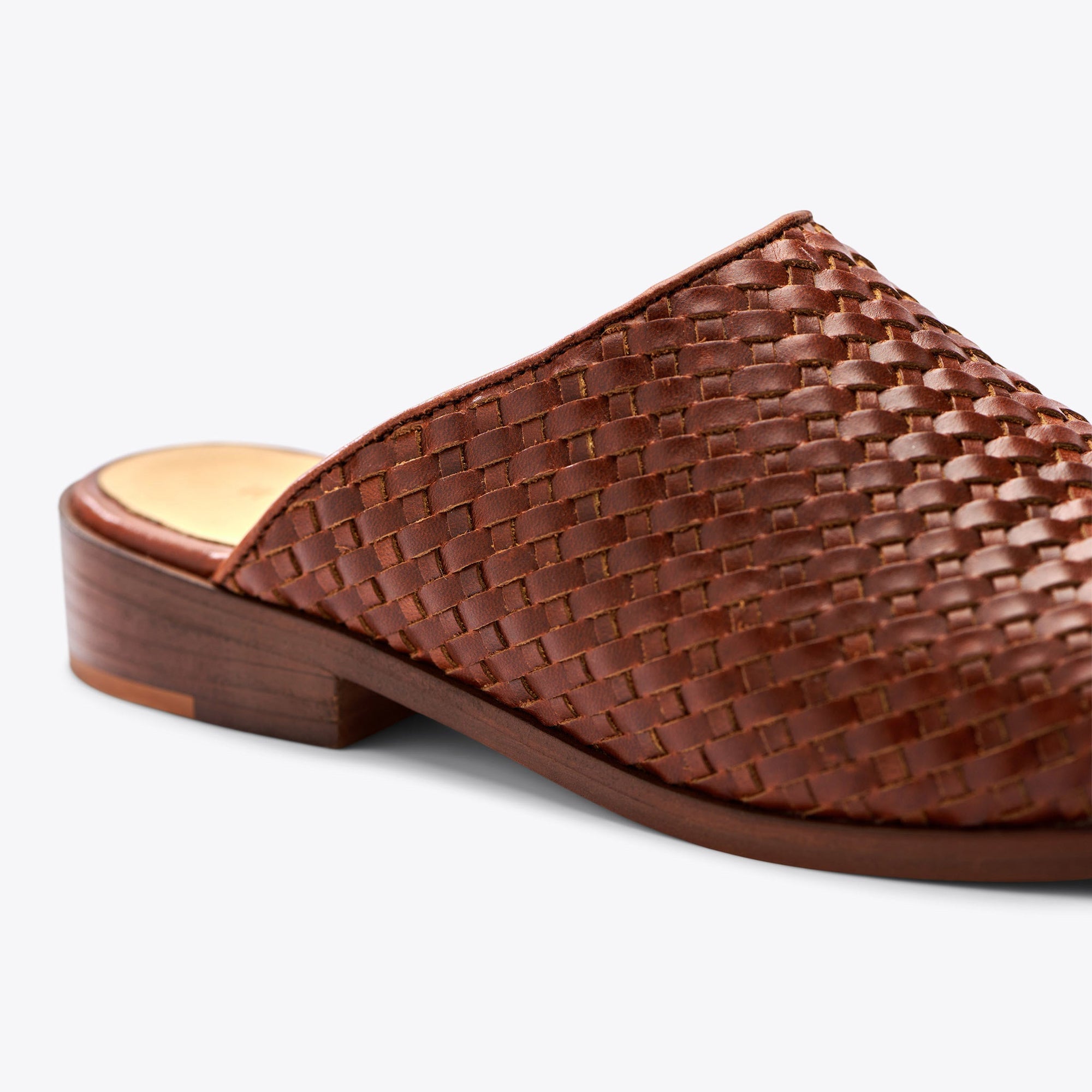 Womens | Ama Woven Mule Woven | Brandy
