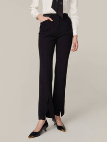 Streamlined Fit Straight Leg Pant | Black