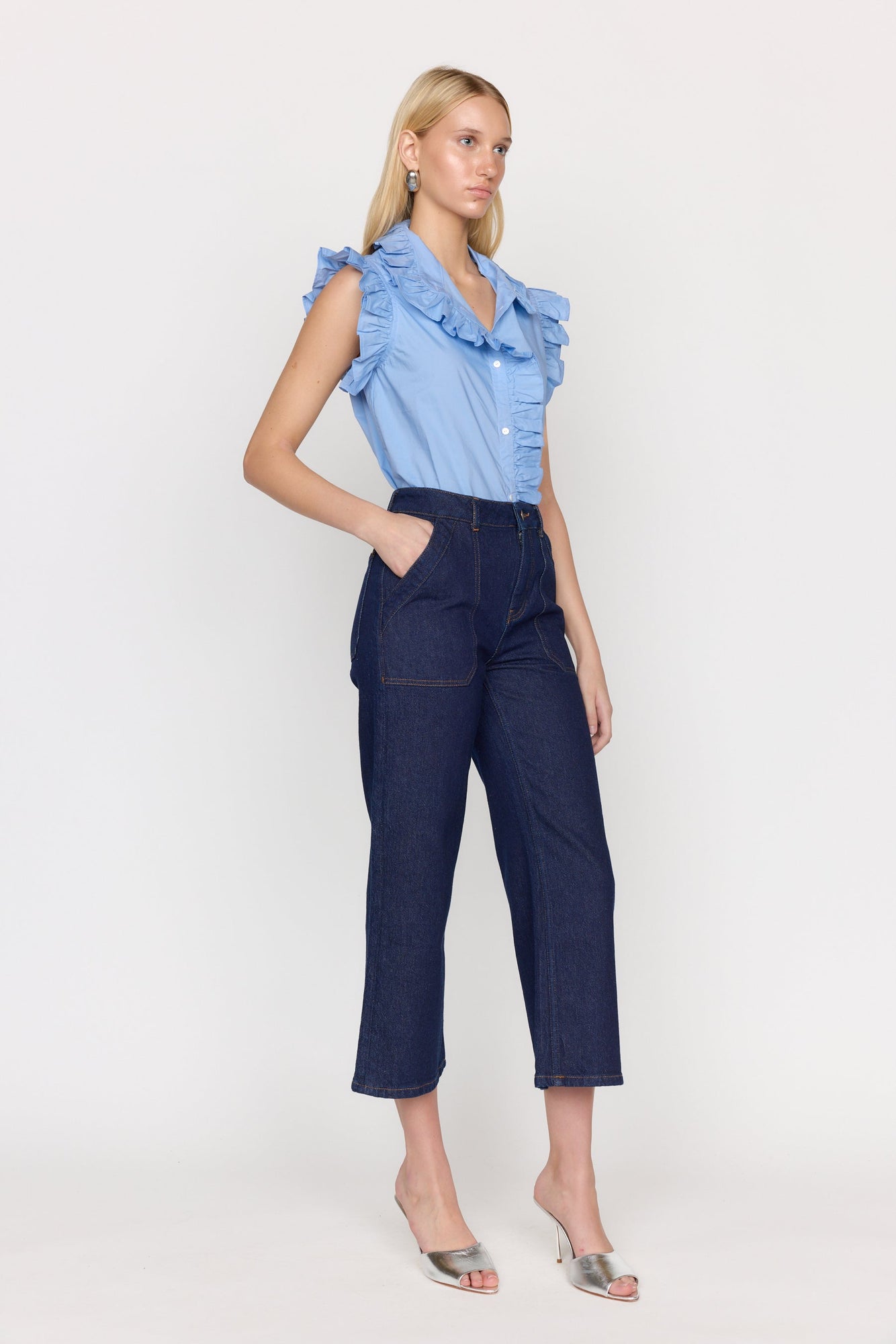 Marfa Top | Vista Blue