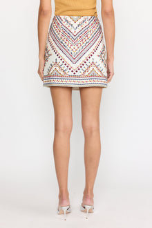 Kairi Skirt | Ecru Mosaic