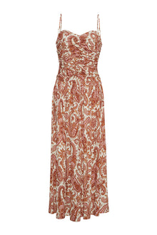 Azalea Dress | Classic Paisley Egret