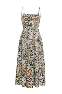 Carmen Dress | Cheetah Natural
