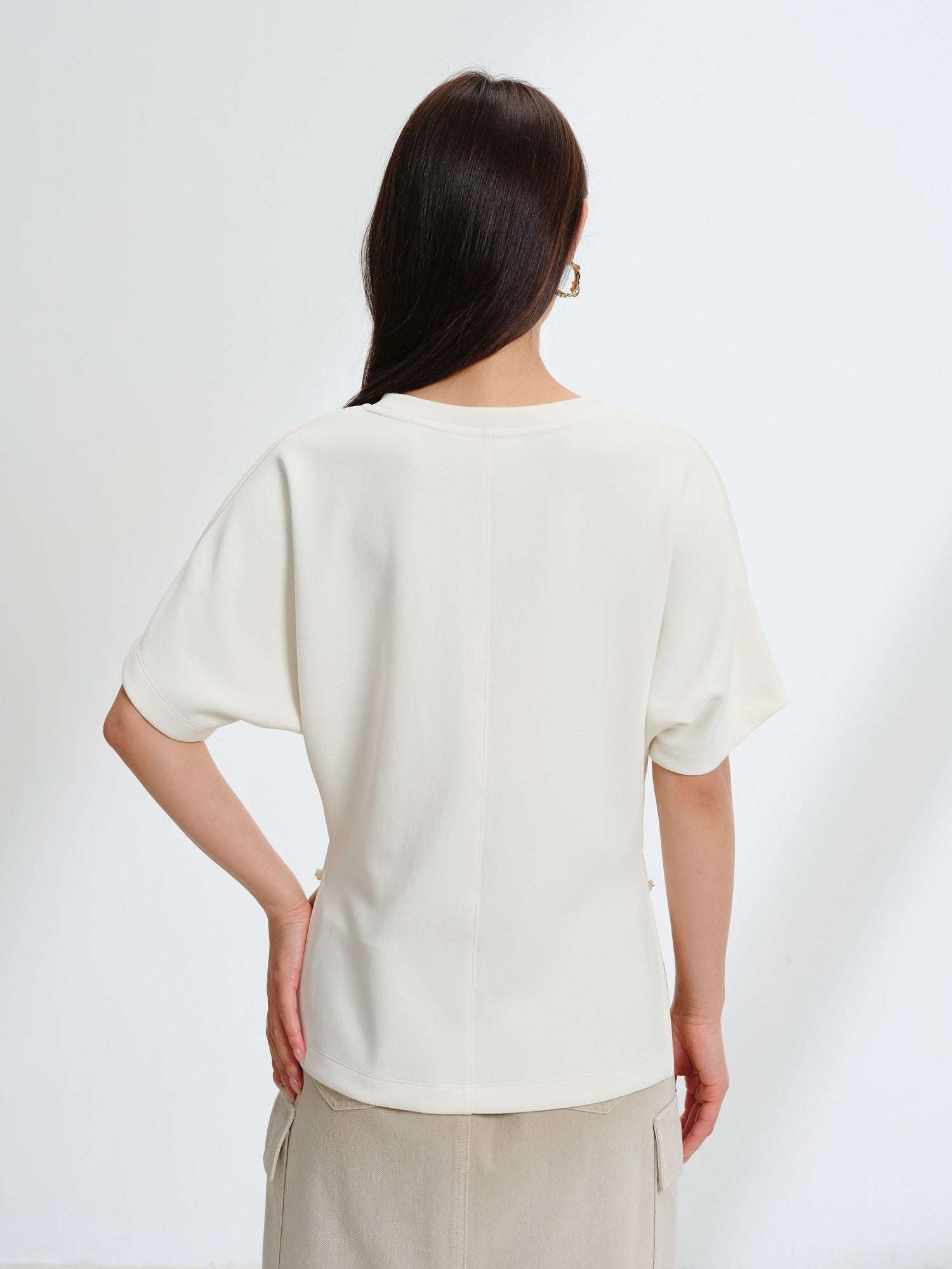 Knit Top | White