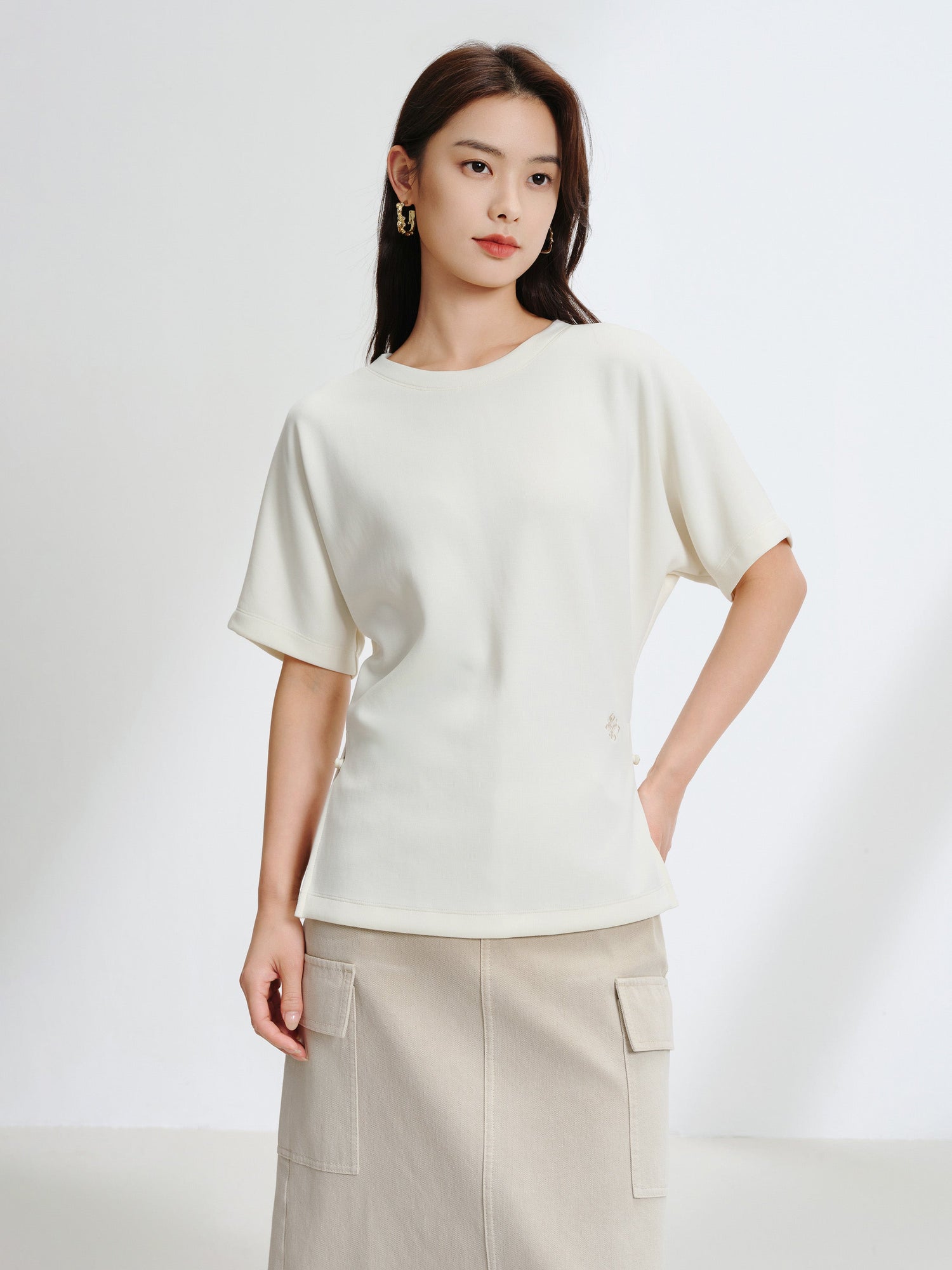 Knit Top | White
