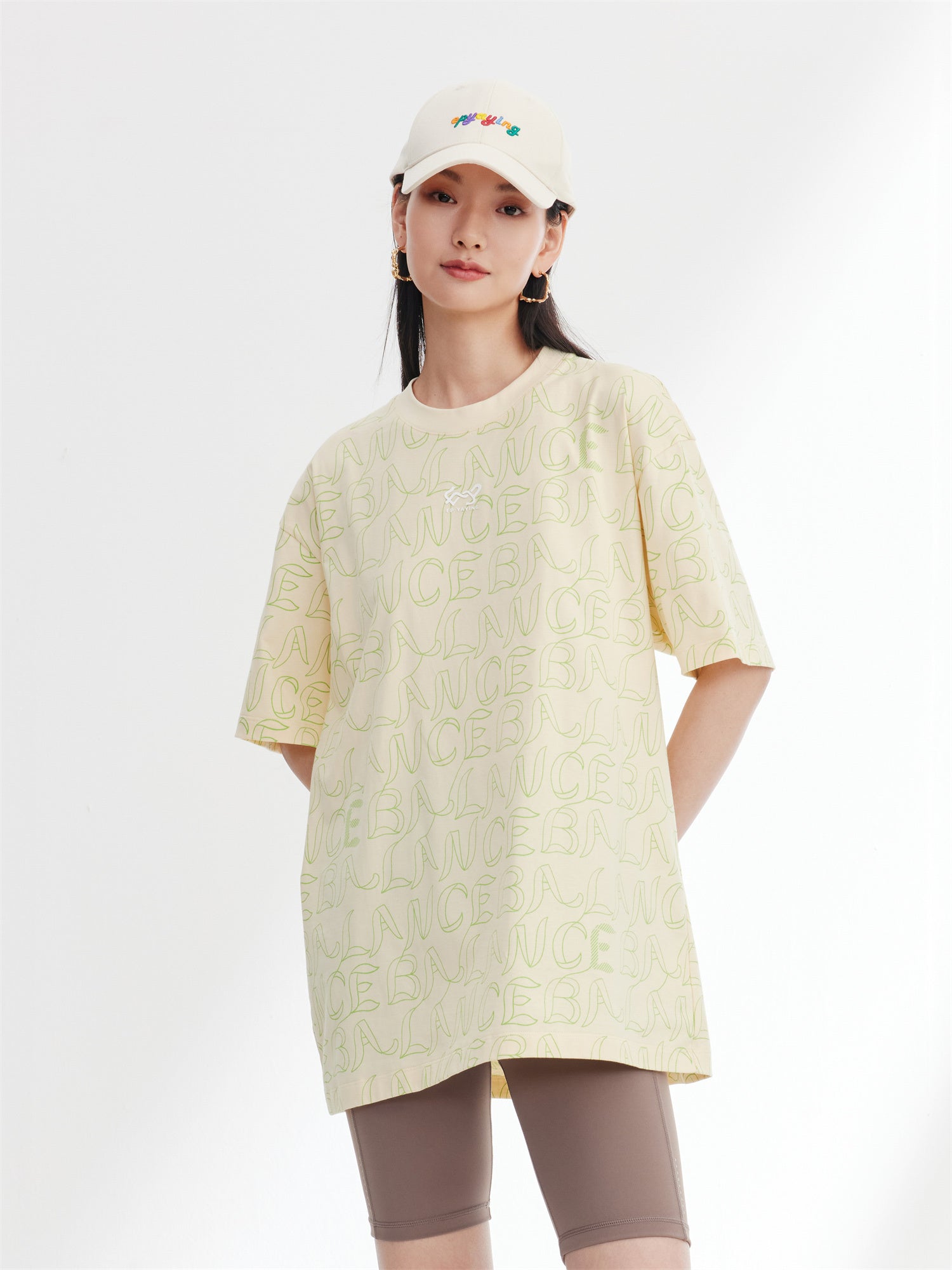 oversized T-Shirt | Beige